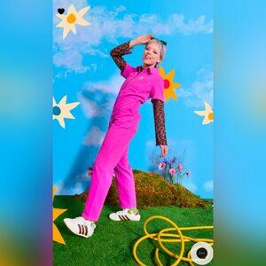 Lucy & Yak Rex Pink Jumpsuit US 12